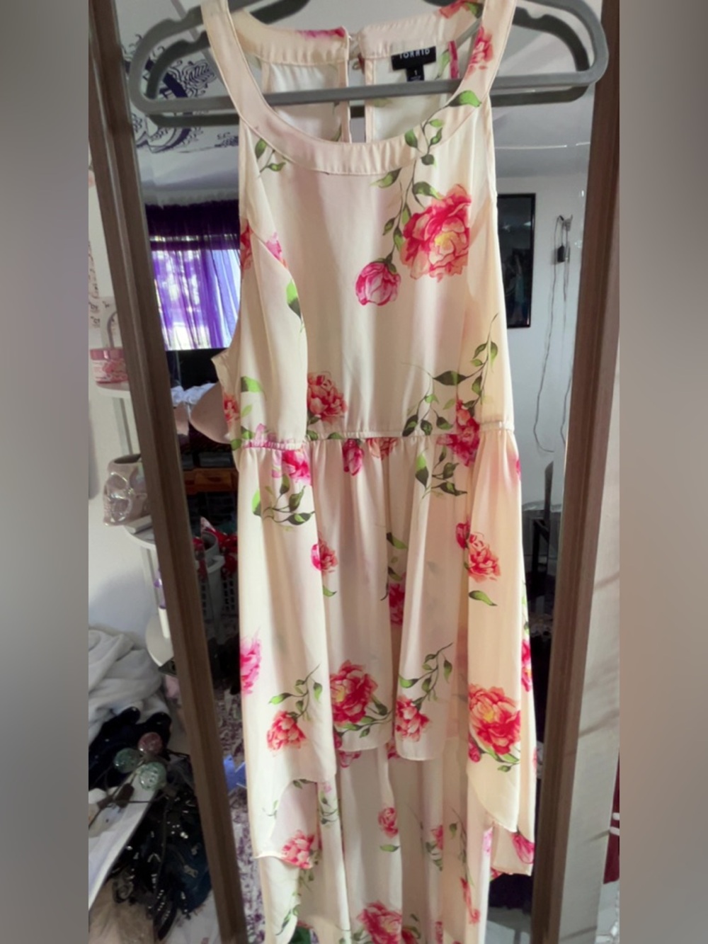 TORRID High-Low Floral Tunic